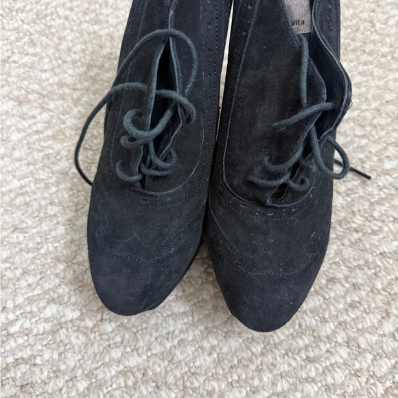 Dolce Vita back heels boots lace up suede booties size 8 - Picture 2 of 11